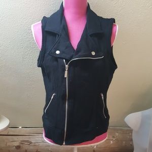 Style & Co. Sport Black Utility Vest